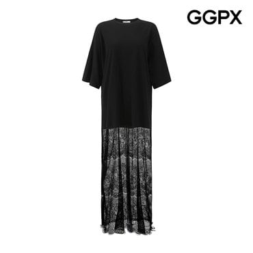 GGPX 하프 로즈 레이스 로맨틱 원피스 (GP7OP050F)