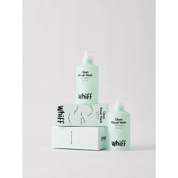 위프 클린 리추얼 워시 소취 바디워시 아쿠아에센셜 500ml 2개