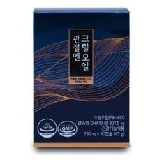 프롬바이오 관절엔 크릴오일 750mg x 60캡슐 1통 (WD90532)