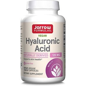 자로우 포뮬러스 히알루론산 120mg Jarrow Formulas Hyaluronic Acid 120캡슐