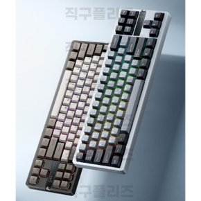 기계식 키보드MK71 pro GASKET구조 RGB라이트 블루투스/유선/2.4Ghz수신기 연결
