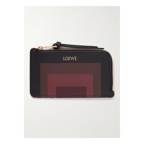 조세프 알버스 프린트 가죽 카드홀더 멀티컬러 46376663162923280