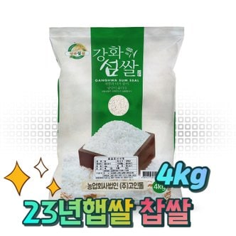 고인돌 강화섬쌀 강화쌀 햅쌀 국산찹쌀 찹쌀 4kg