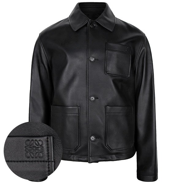 [부산점] 25FW 블랙 나파 워크웨어 자켓 H526Y34L86 1100