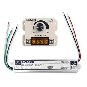 스위치 조광기 LED 디머 24V 100W
