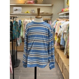 마이 어나더 스토리 [파주점] 리틀그라운드(SK)마이어나더스토리- 스트라이프코지티셔츠 7512G33005