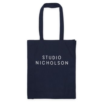 스튜디오니콜슨 24SS 공용 스몰 토트백(네이비) SMALLTOTE SNW 406 DARK NAVY /국내당일발송