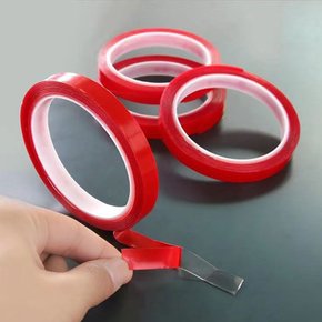 아크릴 투명 양면테이프 롤형 초강력 실리콘 블랙박스 차량용 3m 아크릴 롤형_10mm