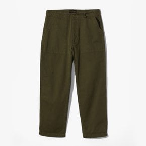 이스트하버서플러스 면바지 TEXAS 405 WASHED HERRINGBONE FATIGUE PANT GREEN EHD1M30012A91