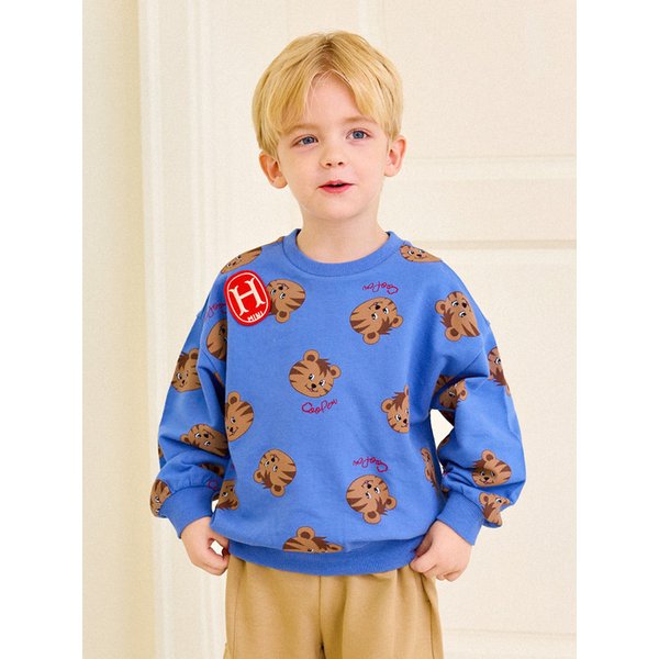 헬로큐티호랑이맨투맨티셔츠