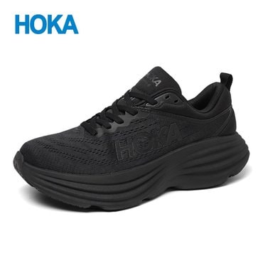 호카오네오네 [HOKA](정품) 여성 본디8 와이드 올블랙 1127954-BBLC