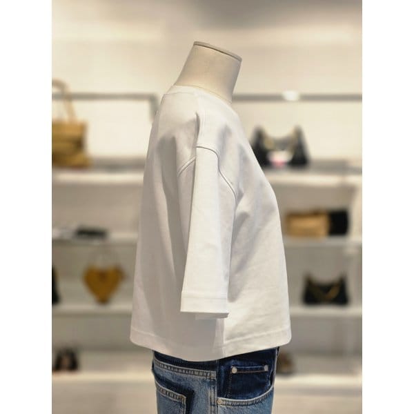 [여주점] 테디베어 프린트 크롭 티셔츠 (071004421001)