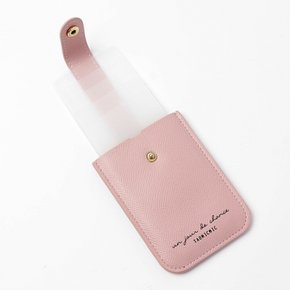슬라이드 카드지갑(핑크)슬라이딩 포켓지갑