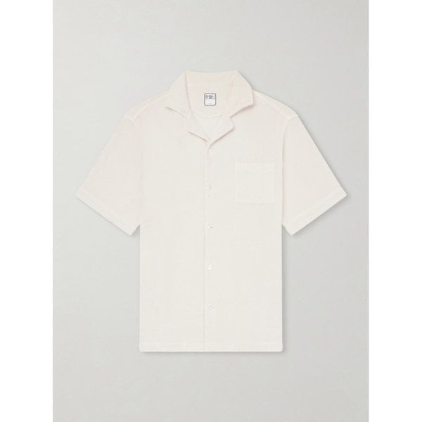 캠프칼라 코튼 테리 셔츠 46376663162994404