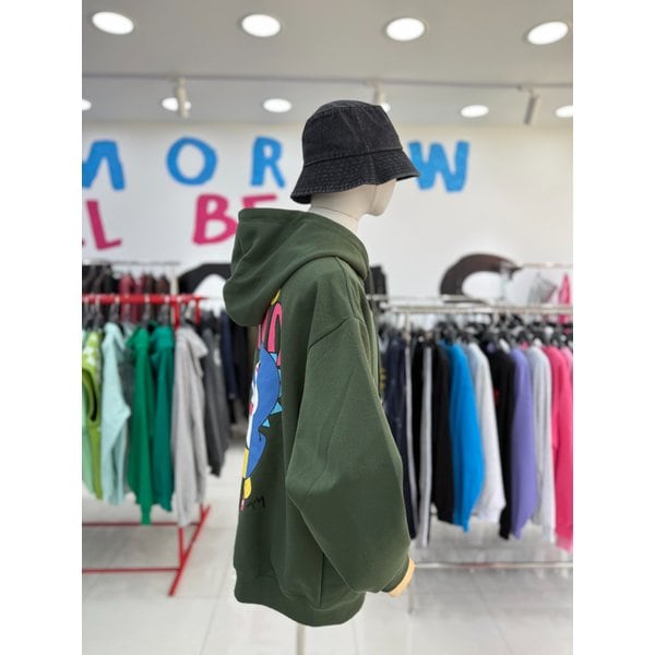 [여주점] 킥보드 다이노 후드 카키 JGZZ30107