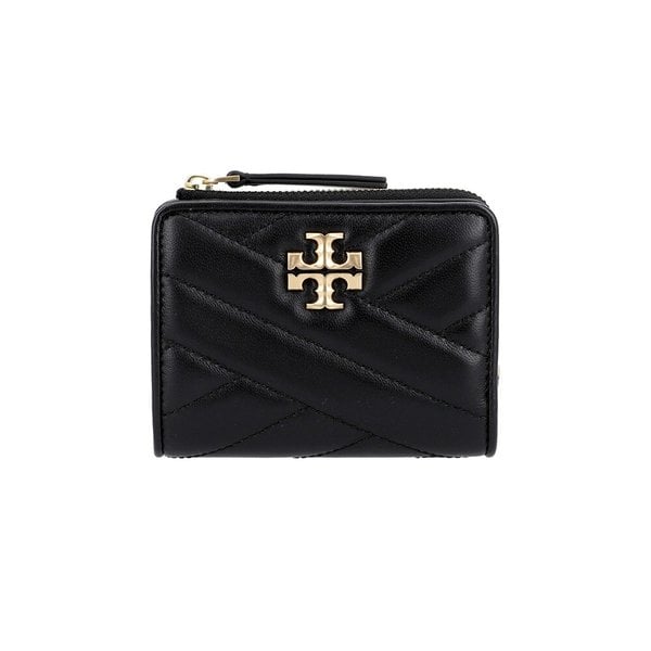 토리버치 153121 001 키라 쉐브론 바이폴드 지퍼 반지갑