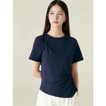 로엠 꼬임 티셔츠_RMHWF38R11