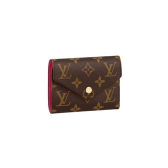 LOUIS VUITTON 여성 루이비통 빅토린 월렛 모노그램 푸시아 M41938