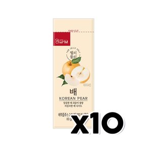 젤리블리 배 디저트간식 60g x 10개