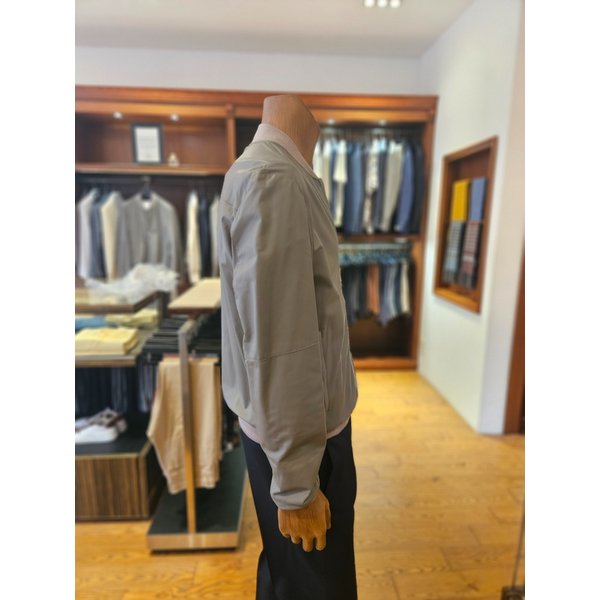 [여주점] 웜그레이 솔리드 램스킨 보머자켓(L-67cm. Mod.L5D0)