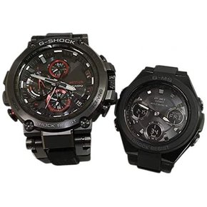 카시오 G-SHOCK MTG-B1000B-1AJF 카시오 손목시계 오리지널 페어케이스가 있는 페어워치