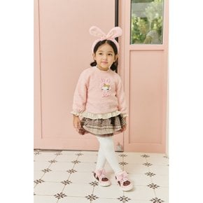 여아 겨울 핑크 뽀글이 티셔츠 상하세트 Q55DBT100/Q55DBS030