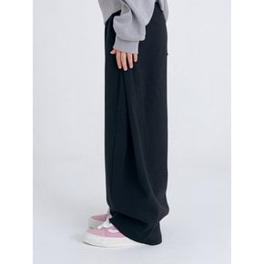 H34 합포 사이드벌룬 팬츠 (블랙)