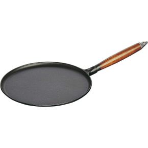 영국 스타우브 냄비 STAUB Pan Single Saucepan Bread 블랙 Cast Iron 28 cm 2.1 kg 1683117