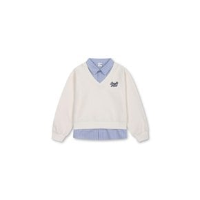 (여아) 스쿠바 셔츠 레이어드스웨트셔츠 MKG2TR2202