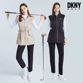 DKNY GOLF 24SS 우븐베스트셋업 3종 여성