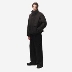 하이넥 돌먼 다운 점퍼 그레이 ZG6JP611GY