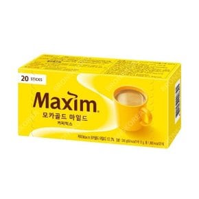 동서 맥심 모카골드 마일드 커피믹스 20T 일회용 믹스커피