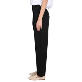 Womens Pants WOOL PANTS BLACK 144748_001