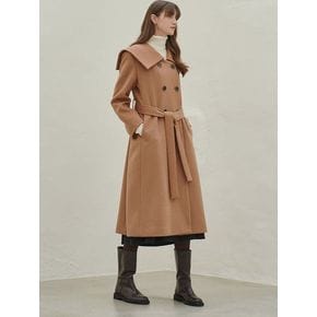 SAILOR COLLOR DOUBLE COAT_CAMEL