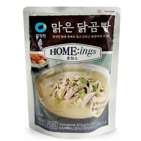 쿨샵 청정원 맑은닭곰탕 즉석조리식품 밀키트 450g4개 (WBAFA7C)