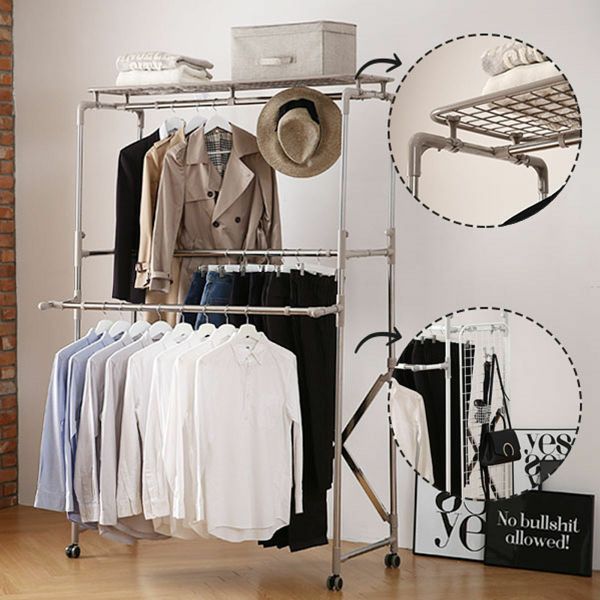 프리미엄 접이식 점보 4단행거