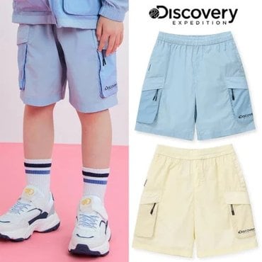 디스커버리키즈 [정상가 69,000원]  SP76043 디스커버리키즈 카고 포켓 5부 반바지
