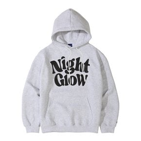 NIGHT GLOW HOODIE (MELANGE WHITE)