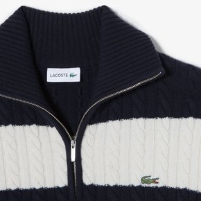 [시흥점] 남성 케이블 반집업 와이드 카라 풀오버 AH7740-55NO