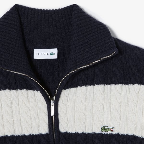 [시흥점] 남성 케이블 반집업 와이드 카라 풀오버 AH7740-55NO