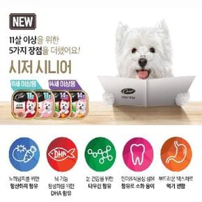 시저 14세이상 닭고기 현미와야채 100g 1box 24ea (WA22037)