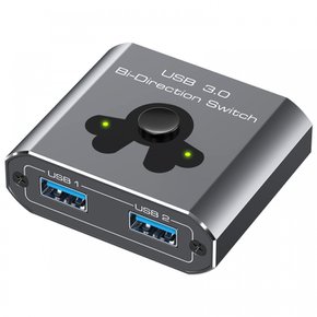 USB3.0 Euscmaic PC USB 5Gbps 2 Mac Windows Linux 전환기 양방향 스위처 2입력 1출력 1입력