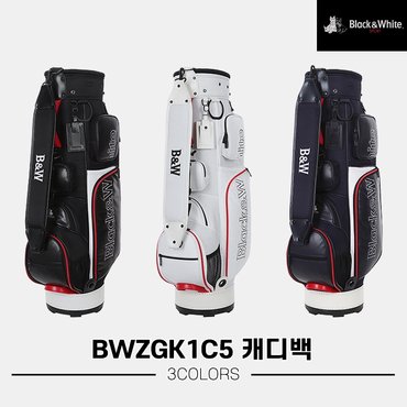 블랙앤화이트 [마스터스인터내셔널정품]2023 블랙앤화이트 BWZGK1C5 캐디백[3COLORS][남성용]