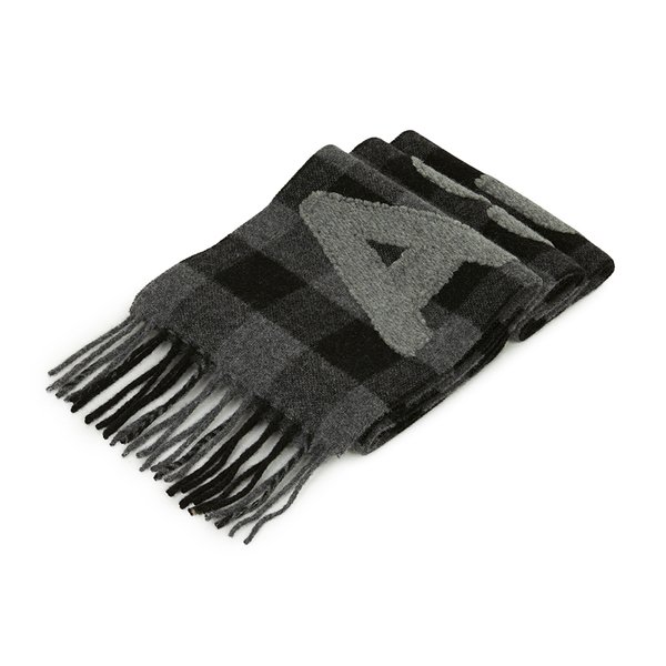 [부산점] 아크네 스튜디오 체크 슬림 머플러 CA0345 AIK (남여공용)