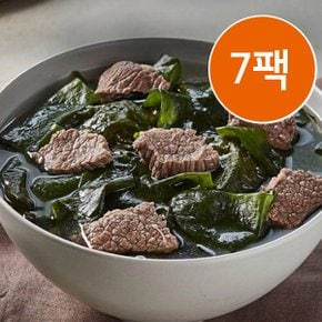 교동 소고기미역국 500gx7팩/맑은국물의 깊은 감칠맛