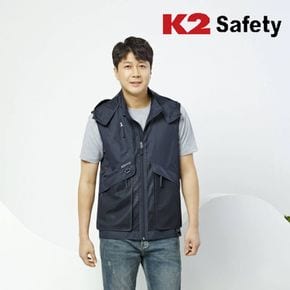 K2 safety VE-2606 안전 망사조끼 멀티포켓 조끼