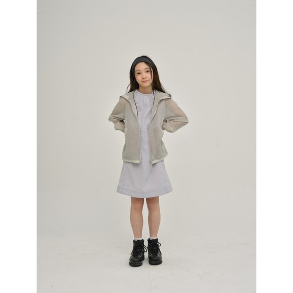 KIDS 프리텍션 후드 자켓 Light Gray