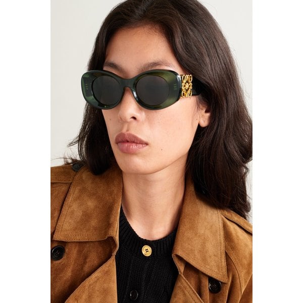 아나그램 오버사이즈 캣아이 아세테이트 선글라스 46376663162969720