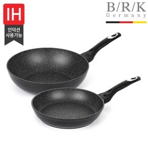 스마트마블 인덕션 후라이팬 2종(24cm+28WOK)