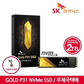 SK hynix [SK하이닉스 공식스토어/우체국택배] SK하이닉스 GOLD P31 NVMe SSD 2TB